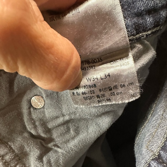 Signature by Levi Strauss Dark Blue Slim Jeans - Picture 3 of 3